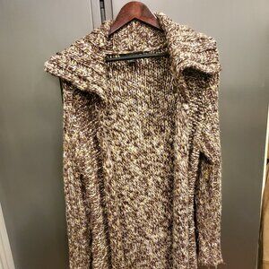 RAMPAGE HEAVY KNITTED SWEATER 3/4 LENGTH(SIZE LARGE)